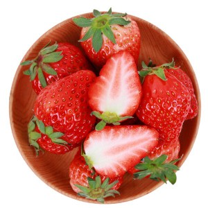 Red Cream Strawberry weighs about 500g / 15-20 fresh fruits