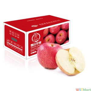 Yantai Red Fuji Apple 5kg grade 1 platinum golden fruit 190-240g fresh fruit