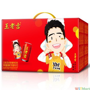 Wang Laoji herbal tea 310ML * 12 can gift box herbal herbal herbal tea plant cool beverage