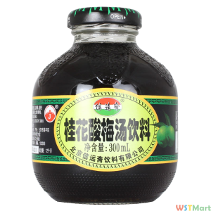 Xinyuanzhai sweet scented osmanthus and sour plum soup 300ml * 12 bottles packed in a box