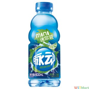 脈動（Mizone）青檸口味 維生素飲料 400ml*15瓶 整箱裝